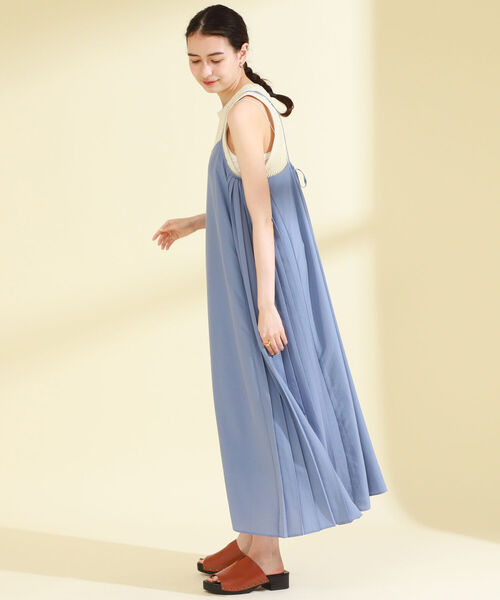 ワンピース Ray Beams サイド プリーツ キャミワンピース Zozotown Paypayモール店 通販 Paypayモール