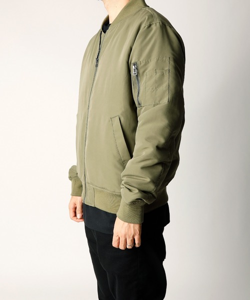 MA-1 ミリタリージャケット　JOHN ELLIOTT カーキ MA-1 ミリタリージャケットJOHN ELLIOTT カーキ