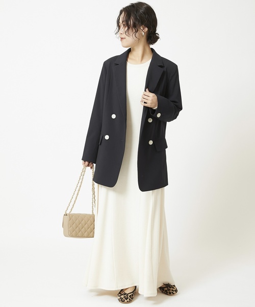 U by SPICK&SPAN ジャケット テーラードジャケット オーバー
