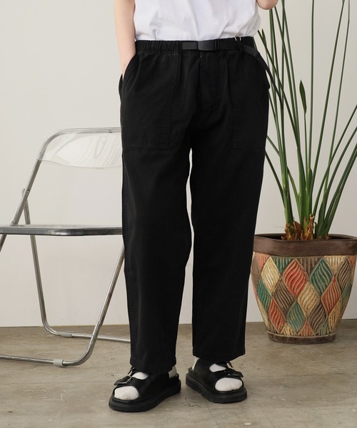 GRAMICCI ブラック チノパン XL USA GRAMICCI チノパン Gramicci/グラミチ LOOSE TAPERED PANT