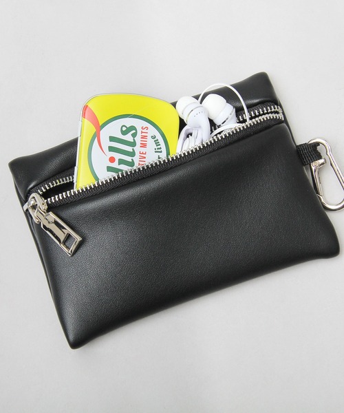 未使用 Epoi 三連ポーチ＆ショルダーバッグ 黒 中古・古着通販】Epoi (エポイ) 2WAYショルダーバッグ Rits ブラック