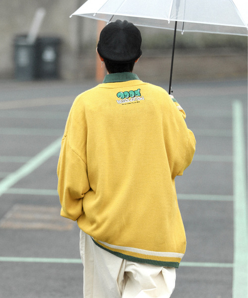 希少 美品 ラコステ ビッグサイズ オールブラック カーディガン 刺繍ロゴ XL LACOSTE - 希少 美品 ラコステ ビッグサイズ オールブラック
