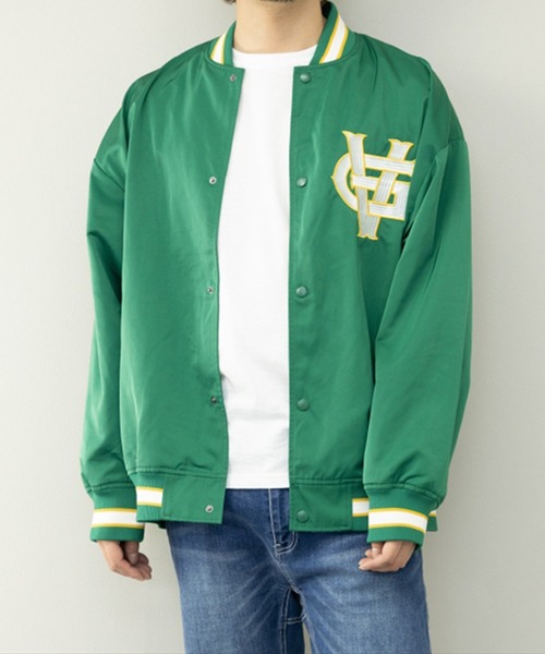 STYLEBLOCK（スタイルブロック） スタジャン メモリー裏タフタ刺繍使い