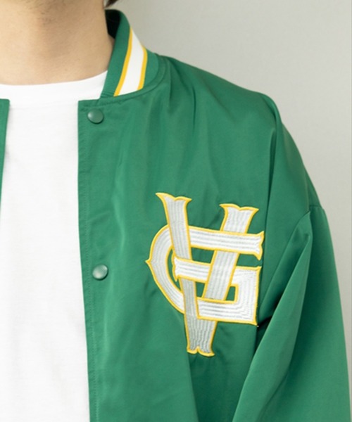 STYLEBLOCK（スタイルブロック） スタジャン メモリー裏タフタ刺繍使い