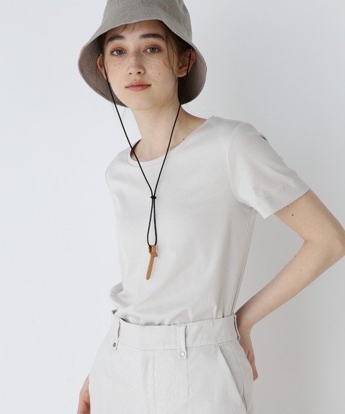 tシャツ オーガニックコットンスムース半袖Ｔシャツ レディース