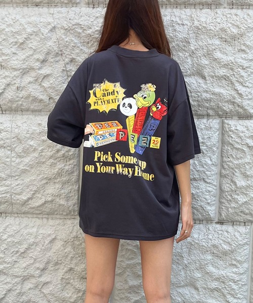 GLAMOROUS JANE tシャツ Tシャツ PEZ（ペッツ）プリントTシャツ