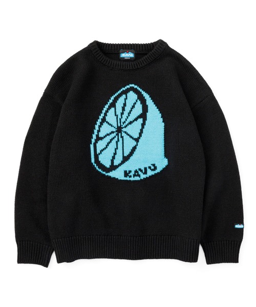 KAVU ニット セーター KAVU/カブー KID'S Lemon Knit/レモン