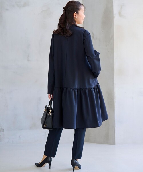 Margaux Vintage ノーカラージャケット F 黒 Margaux Vintage ノーカラージャケット F 黒（YORTのノーカラー