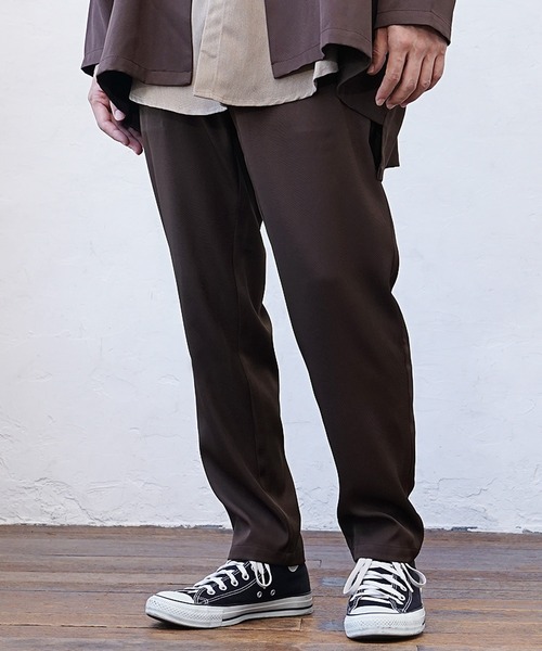 MinoriTY（マイノリティ） スラックス 「MinoriTY」とろみ素材