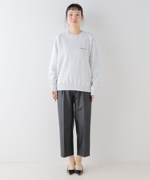 plage（プラージュ） スウェット embroidery sweat shirts(スウェット