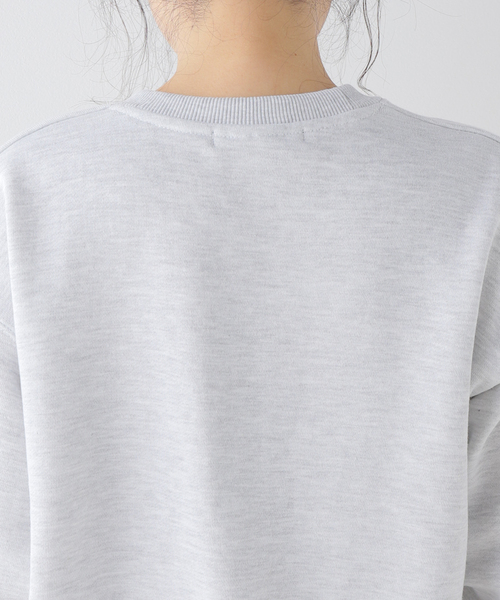 plage（プラージュ） スウェット embroidery sweat shirts(スウェット