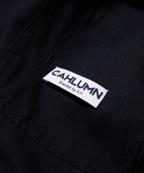 CAHLUMN シャツ CAHLUMN/カウラム Saxony Chain Stitch Open