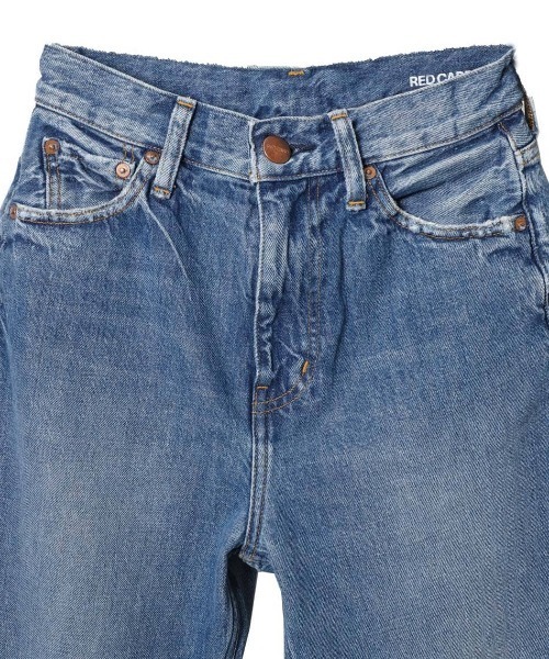 RED CARD ハイライズ ルーズストレート デニム パンツ MM66 24 RED CARD レッドカード MM66 ハイライズストレートデニム