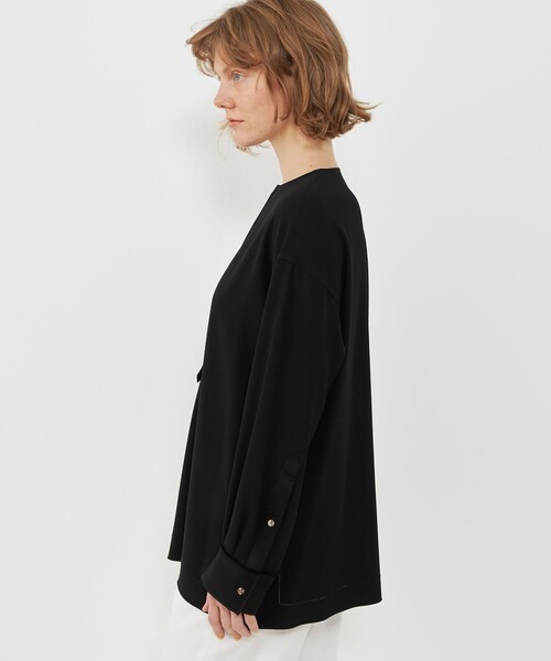 GALERIE VIE（ギャルリー ヴィー） シャツ ブラウス バックサテン