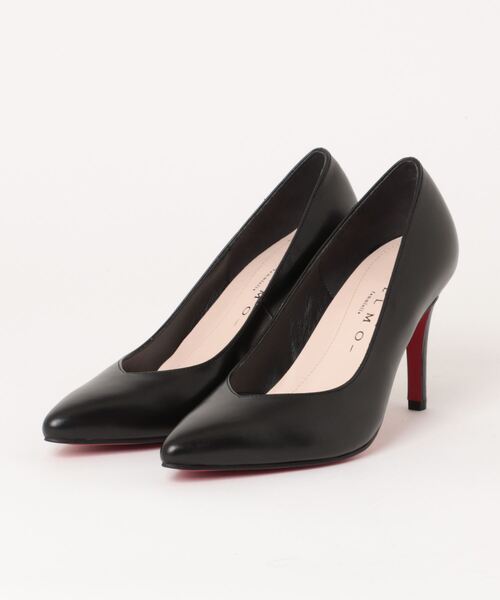 パンプス ポインテッドトゥVカットプレーンパンプス : ZOZOTOWN Yahoo