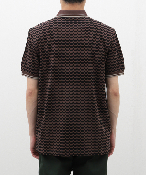 ポロシャツ メンズ FRED PERRY (フレッド ペリー) ABSTRACT GRAPHIC  POLO SHIRT M7791｜zozo｜06