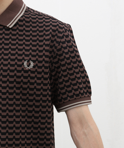 ポロシャツ メンズ FRED PERRY (フレッド ペリー) ABSTRACT GRAPHIC  POLO SHIRT M7791｜zozo｜09