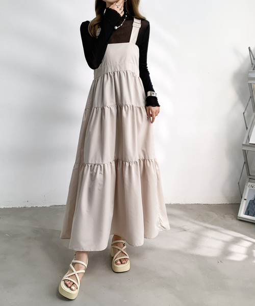 ルネ　フロントファスナーワンピース 美品】Rene♡フロントジップワンピース ワンピース