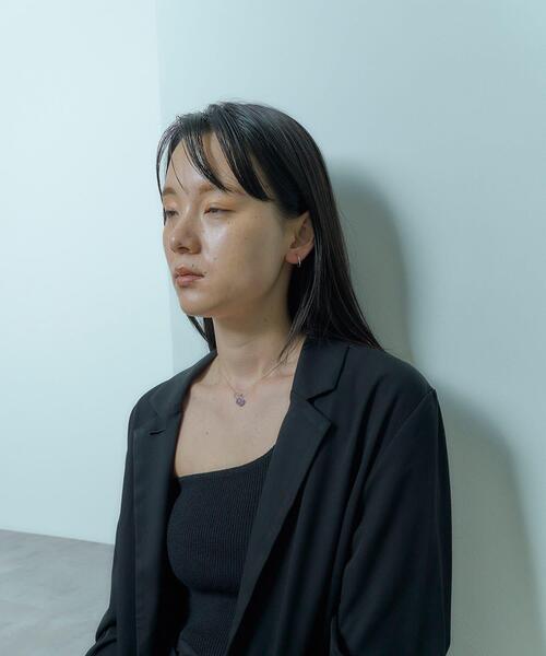 イヤリング SMELLY so’　thin hoop earring レディースの画像