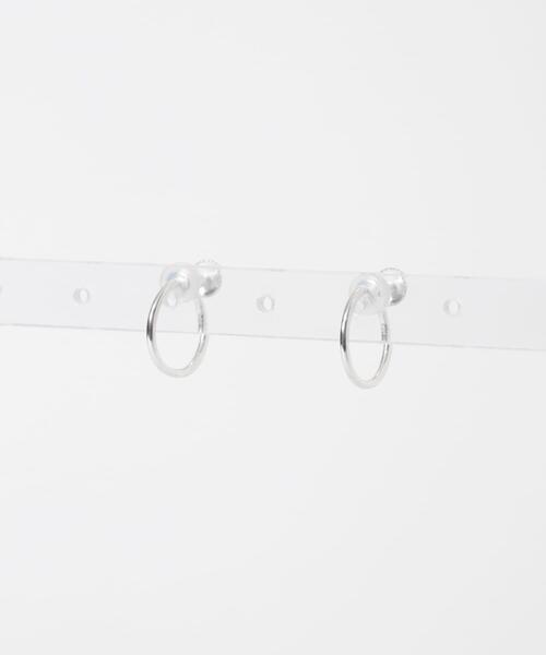 イヤリング SMELLY so’　thin hoop earring レディースの画像
