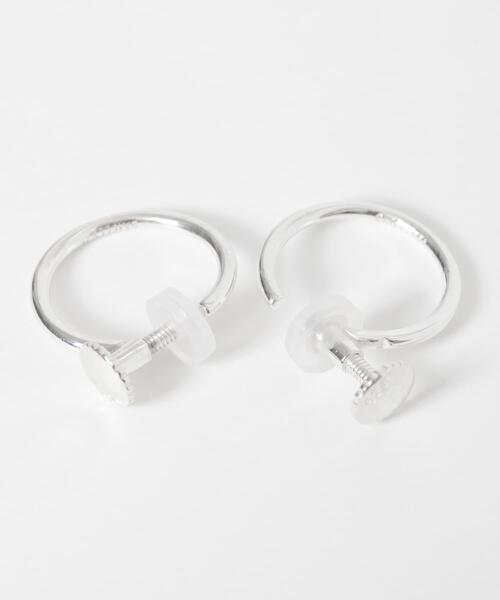 イヤリング SMELLY so’　thin hoop earring レディースの画像