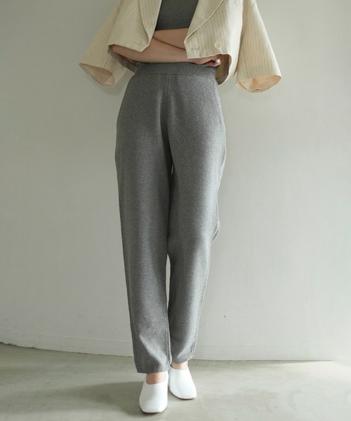 CLANE（クラネ） オールインワン HALTER NECK KNIT ALL IN ONE