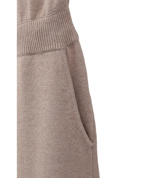 CLANE（クラネ） オールインワン HALTER NECK KNIT ALL IN ONE