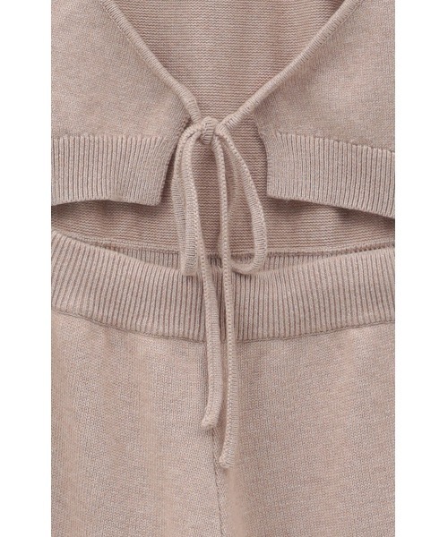 CLANE（クラネ） オールインワン HALTER NECK KNIT ALL IN ONE