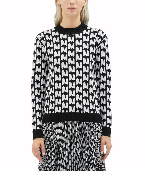 ニット セーター 「TheMwave」ジャガードセーター「Japan Exclusive color」 レディース MSGM ニット セーター 「TheMwave」ジャガードセーター「Japan
