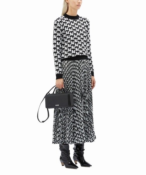 ニット セーター 「TheMwave」ジャガードセーター「Japan Exclusive color」 レディース MSGM ニット セーター 「TheMwave」ジャガードセーター「Japan