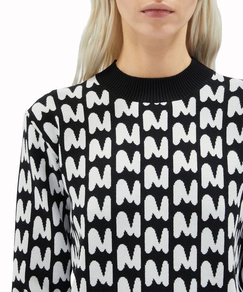 ニット セーター 「TheMwave」ジャガードセーター「Japan Exclusive color」 レディース MSGM ニット セーター 「TheMwave」ジャガードセーター「Japan