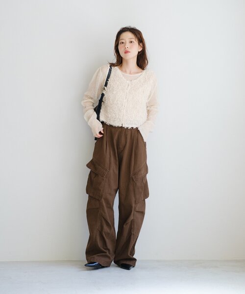 Kastane ベスト ジレ 「新色追加/前後2WAY」ファーショート