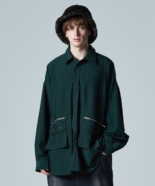 glamb（グラム） シャツ 4XL Pearl Shirt / フォーエックスエルパール