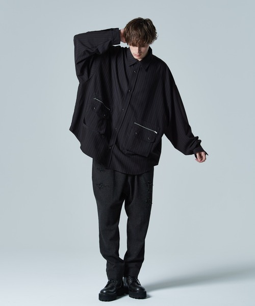 glamb（グラム） シャツ 4XL Pearl Shirt / フォーエックスエルパール