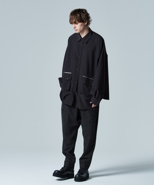 glamb（グラム） シャツ 4XL Pearl Shirt / フォーエックスエルパール