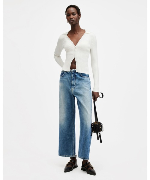 ALLSAINTS（オールセインツ） カーディガン CRUZ RIBBED KNITTED