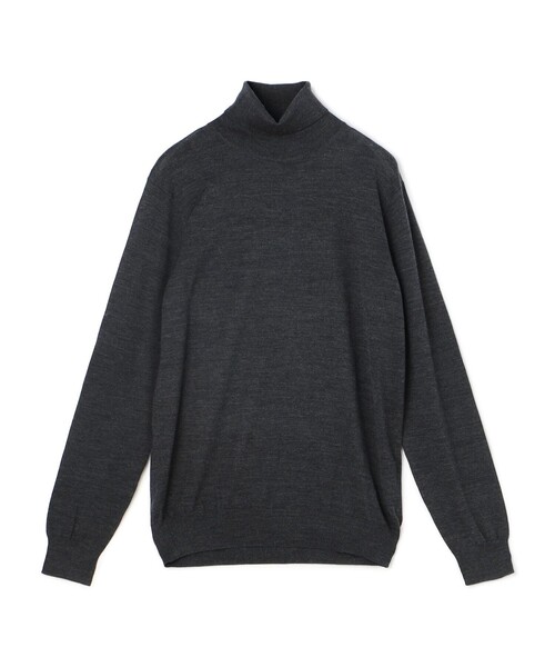 美品 スローン12Gメリノウールタートルネックニット 白 2サイズ ユニセックス SLOANE（スローン）｜【SALE】SLOANE（スローン）エクストラ