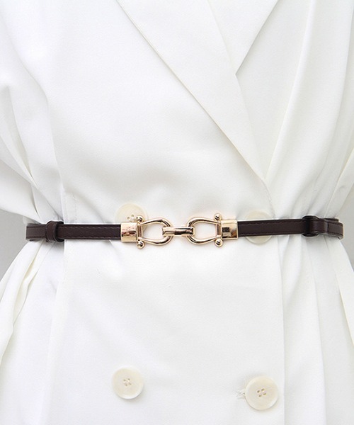 florist（フローリスト） ベルト 「無段階」ミラーカーブバックル