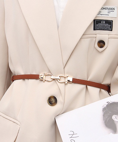 florist（フローリスト） ベルト 「無段階」ミラーカーブバックル