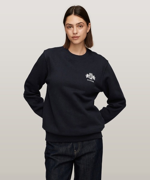 TOMMY HILFIGER トレーナー スウェット スモールクレストエン