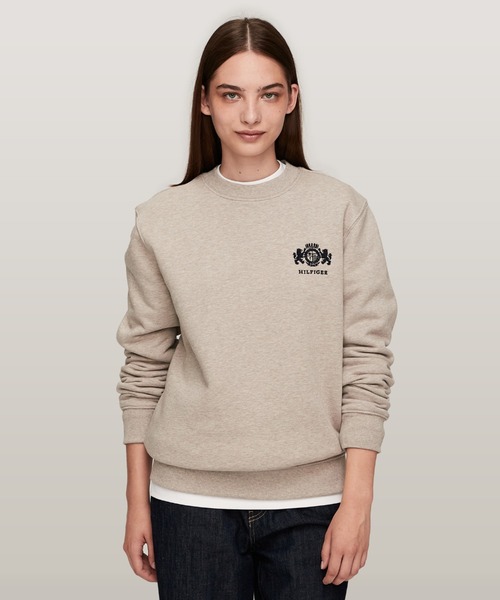 TOMMY HILFIGER トレーナー スウェット スモールクレストエン