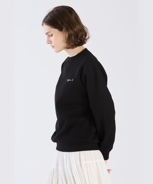 agnes b.（アニエスベー） tシャツ ロゴ プリント コットン 長袖