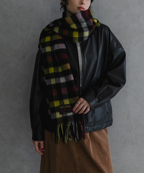 TWEED MILL マフラー ストール 「別注」TWEED MILL×URBAN