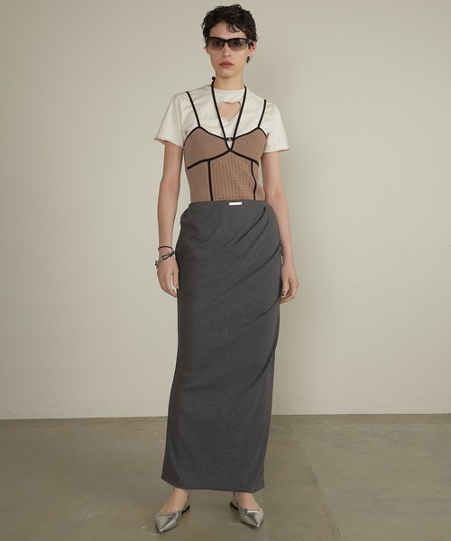 アイレットニットボディスーツ / Eyelet Knit Bodysuit