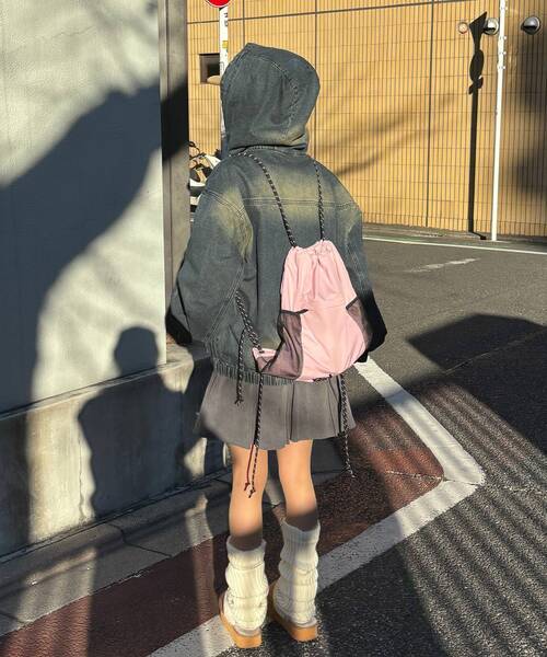 デイバック リュック 「SEQUENZ（シークエンズ）」DAILY TECH KNAPSACK / ナップサック テック バック ドローコード レディ | SEQUENZE | 04