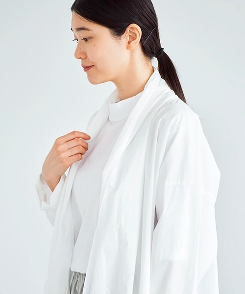 ata コート アウター robe 2. / 綿ブロード ローブコート