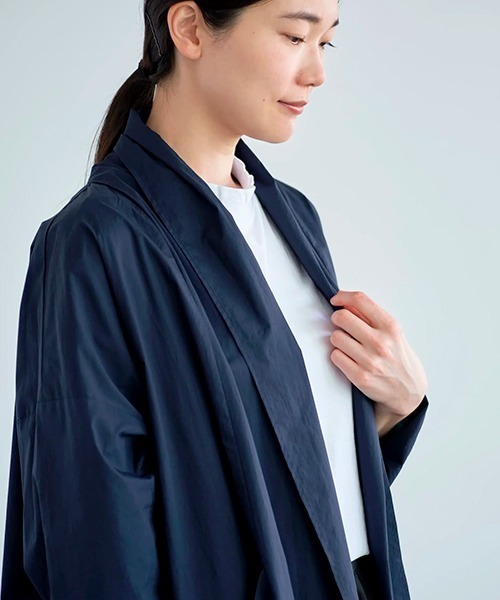 ata（アタ） コート アウター ata robe 2. / 綿ブロード ローブコート