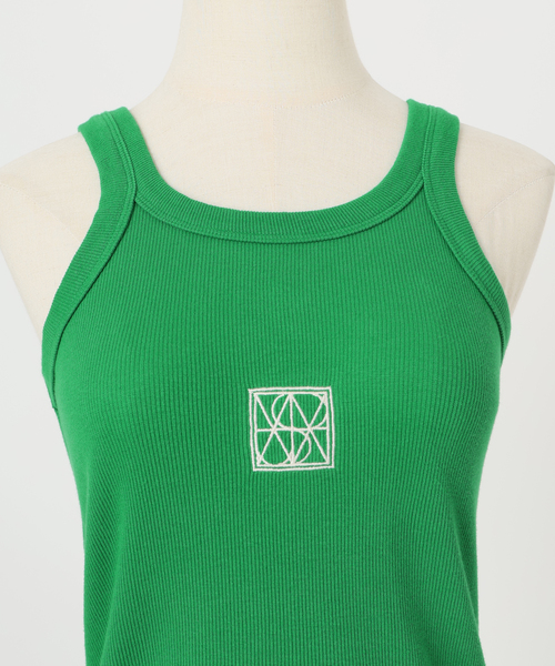 タンクトップ ノースリーブ ARAMINTA JAMES/アラミンタ ジェームスMONOGRAM TANK レディース NOBLE タンクトップ ノースリーブ ARAMINTA JAMES/アラミンタ