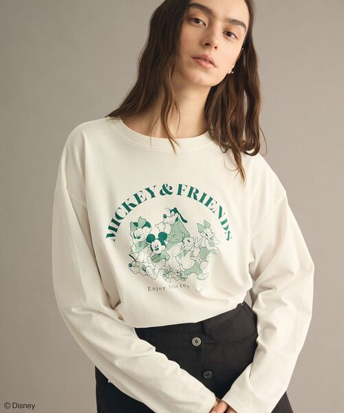 Disney（ディズニー） tシャツ フロントプリントTシャツ「ユニセックス