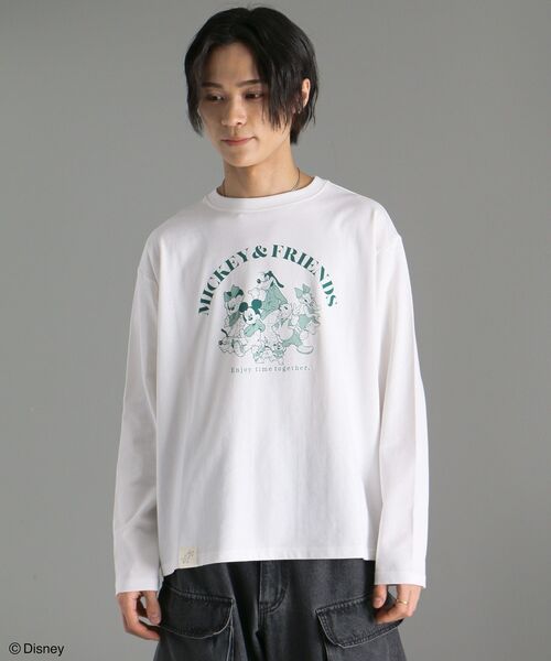 Disney（ディズニー） tシャツ フロントプリントTシャツ「ユニセックス